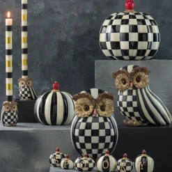 Courtly Check Owl
