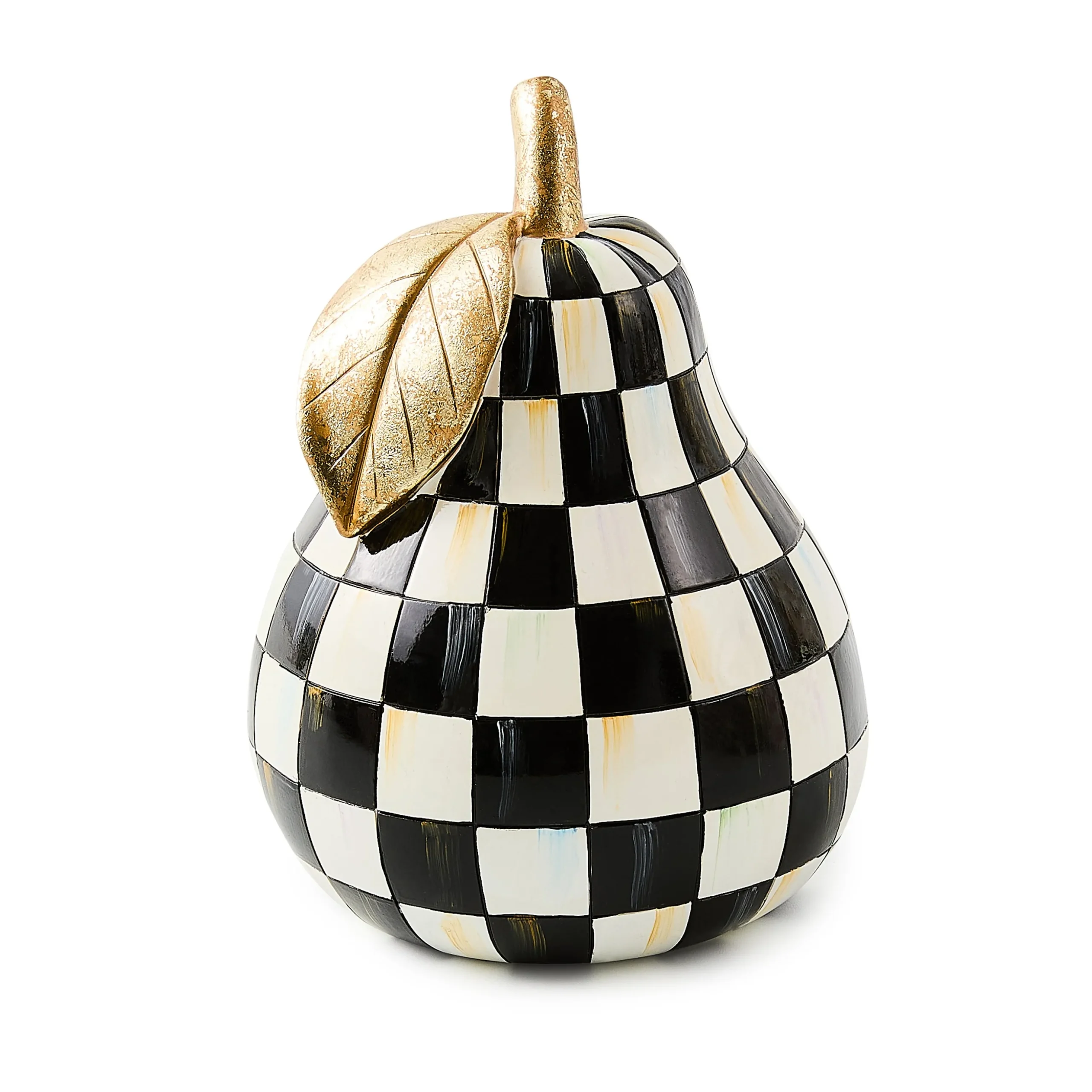 Courtly Check Pear Decor