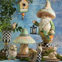 Courtly Check Pedestal Urn