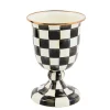 Courtly Check Pedestal Vase
