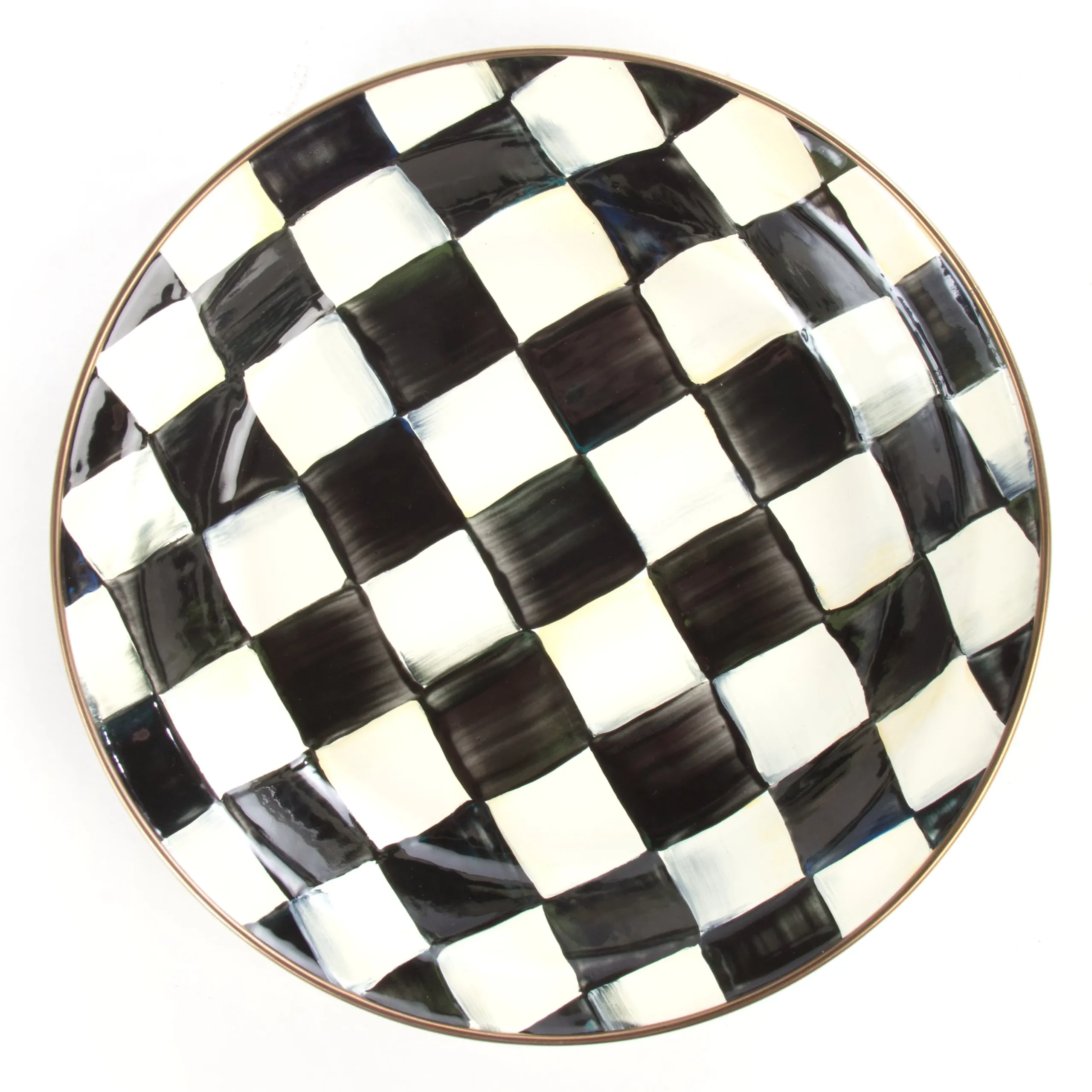 Courtly Check Pie Plate