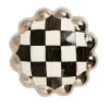 Courtly Check Platinum Round Knob