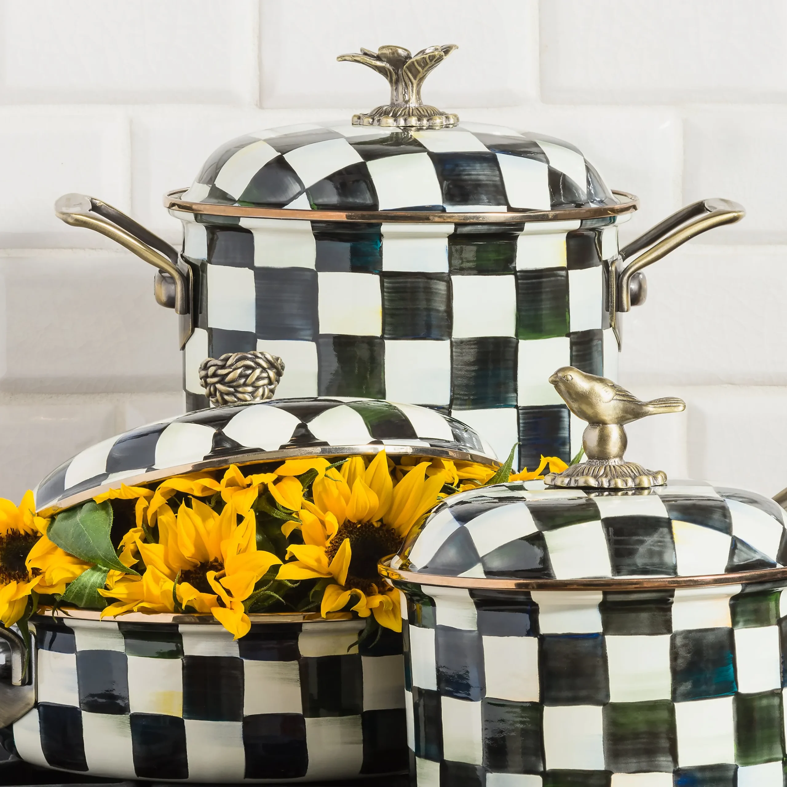 Courtly Check 7 Quart Stockpot