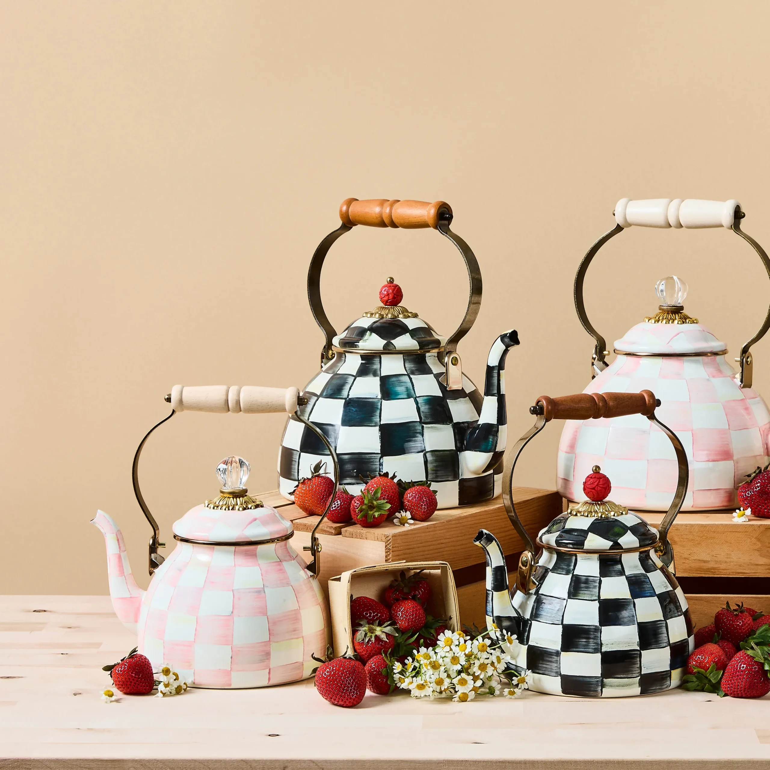 Courtly Check 3 Quart Tea Kettle