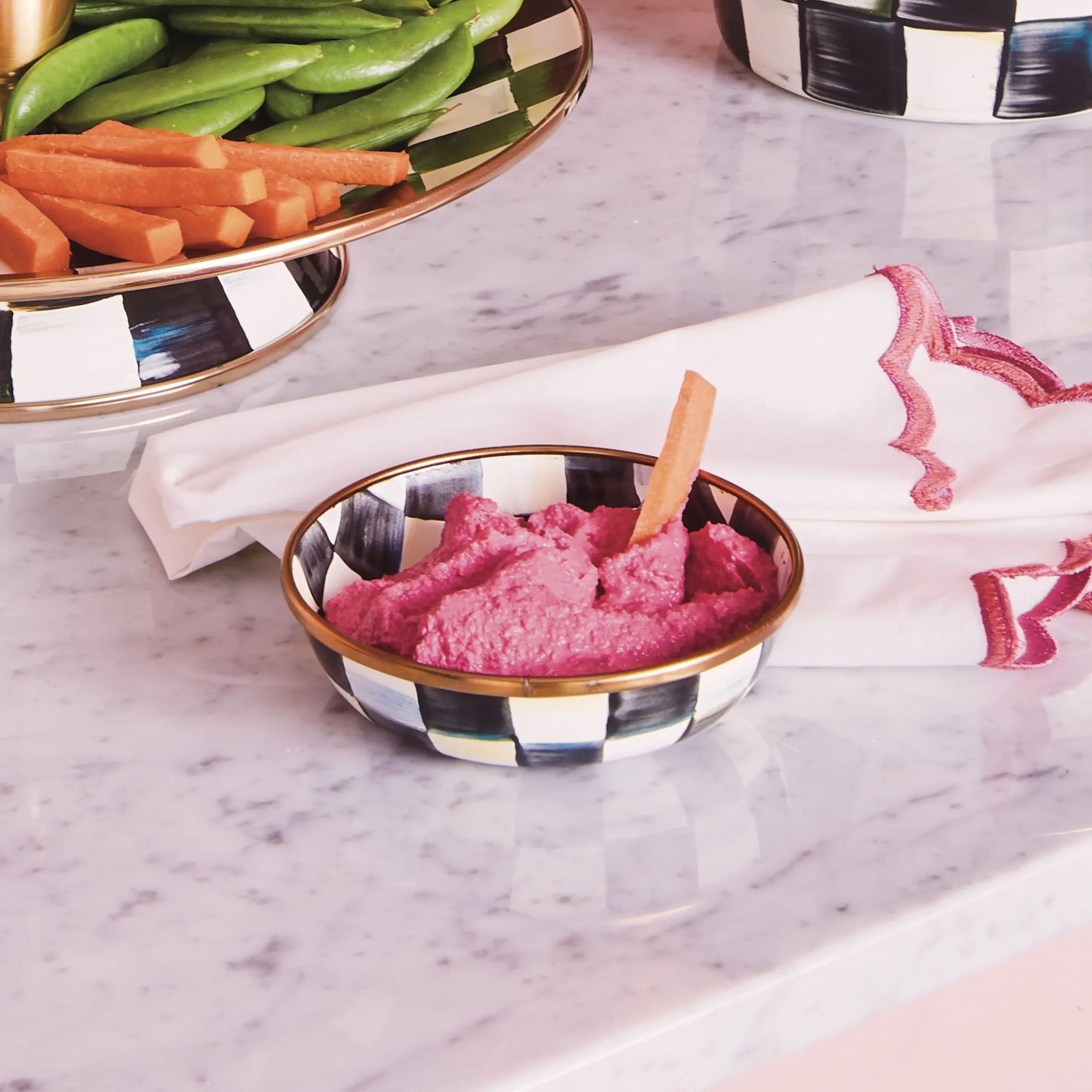 Courtly Check Relish Dish