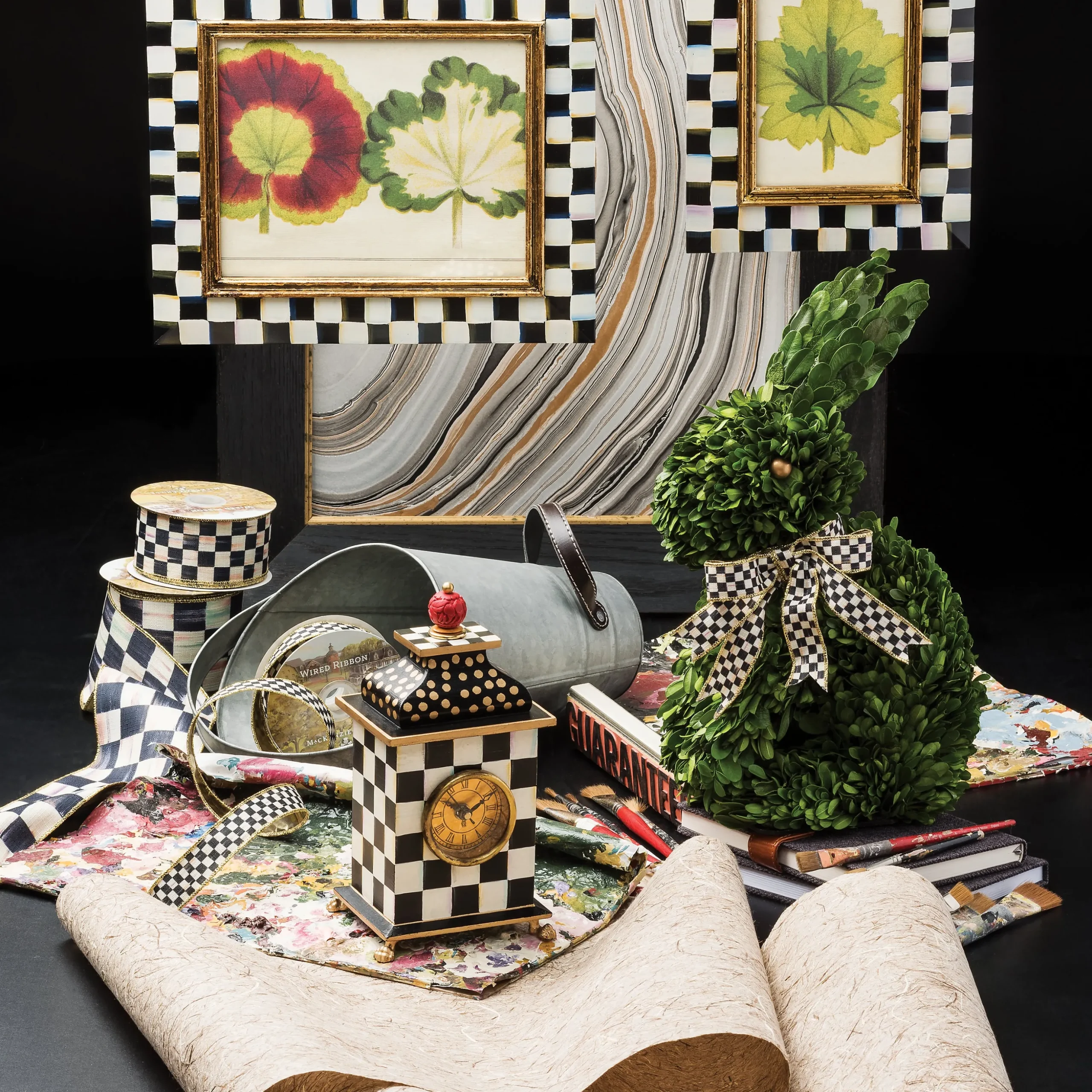 Courtly Check 4" Ribbon