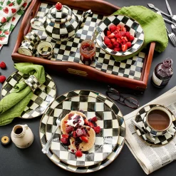 Courtly Check Salad/Dessert Plate