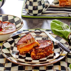Courtly Check Salad/Dessert Plate