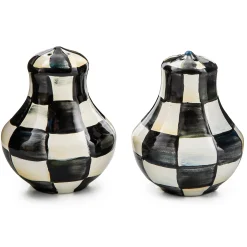 Courtly Check Salt & Pepper Shakers