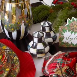 Courtly Check Salt & Pepper Shakers