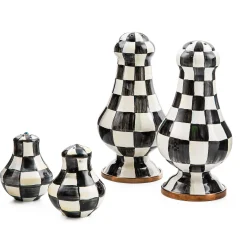 Courtly Check Salt & Pepper Shakers