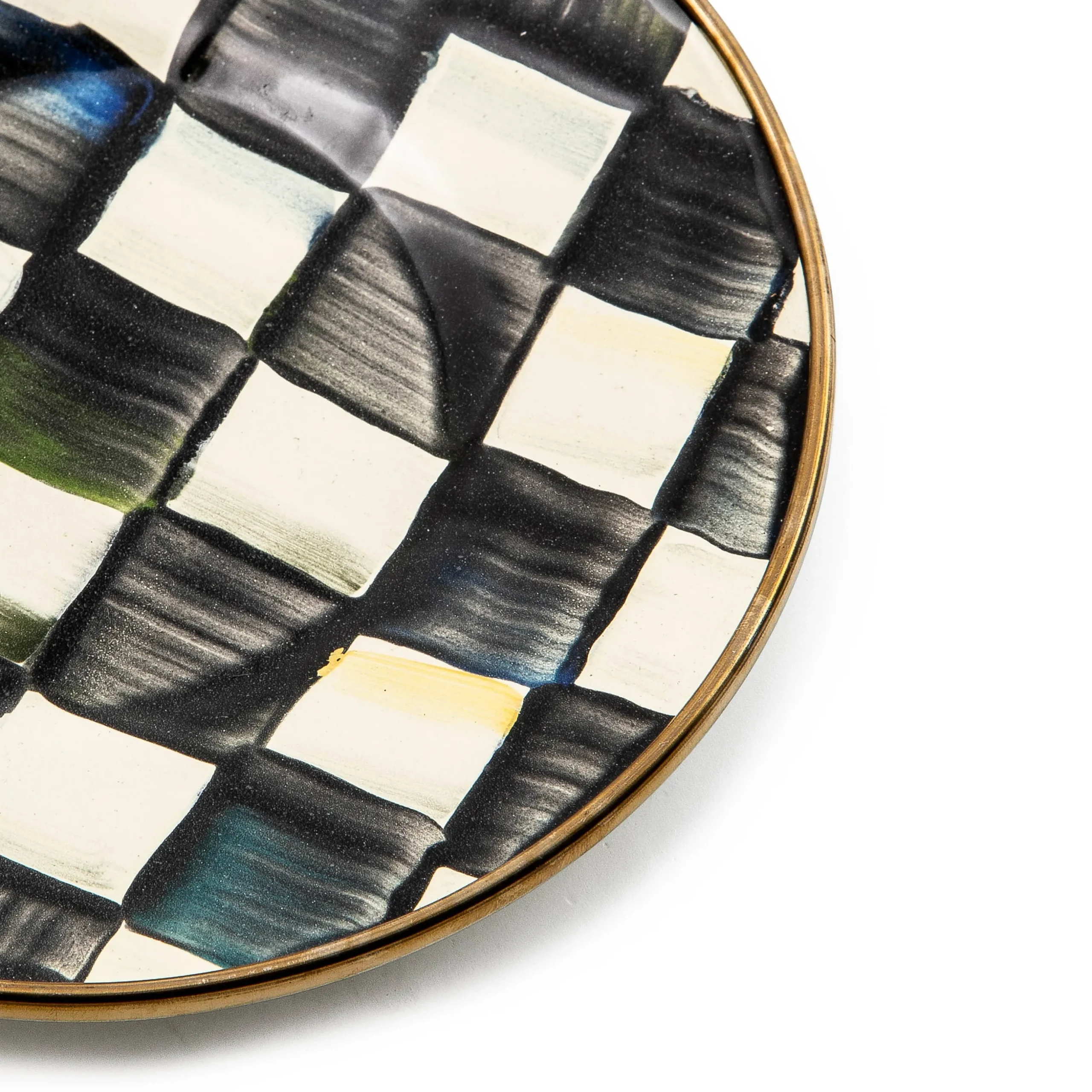 Courtly Check Saucer