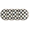 Courtly Check Saucers, Set of 4