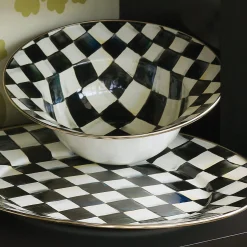 Courtly Check Serving Bowl