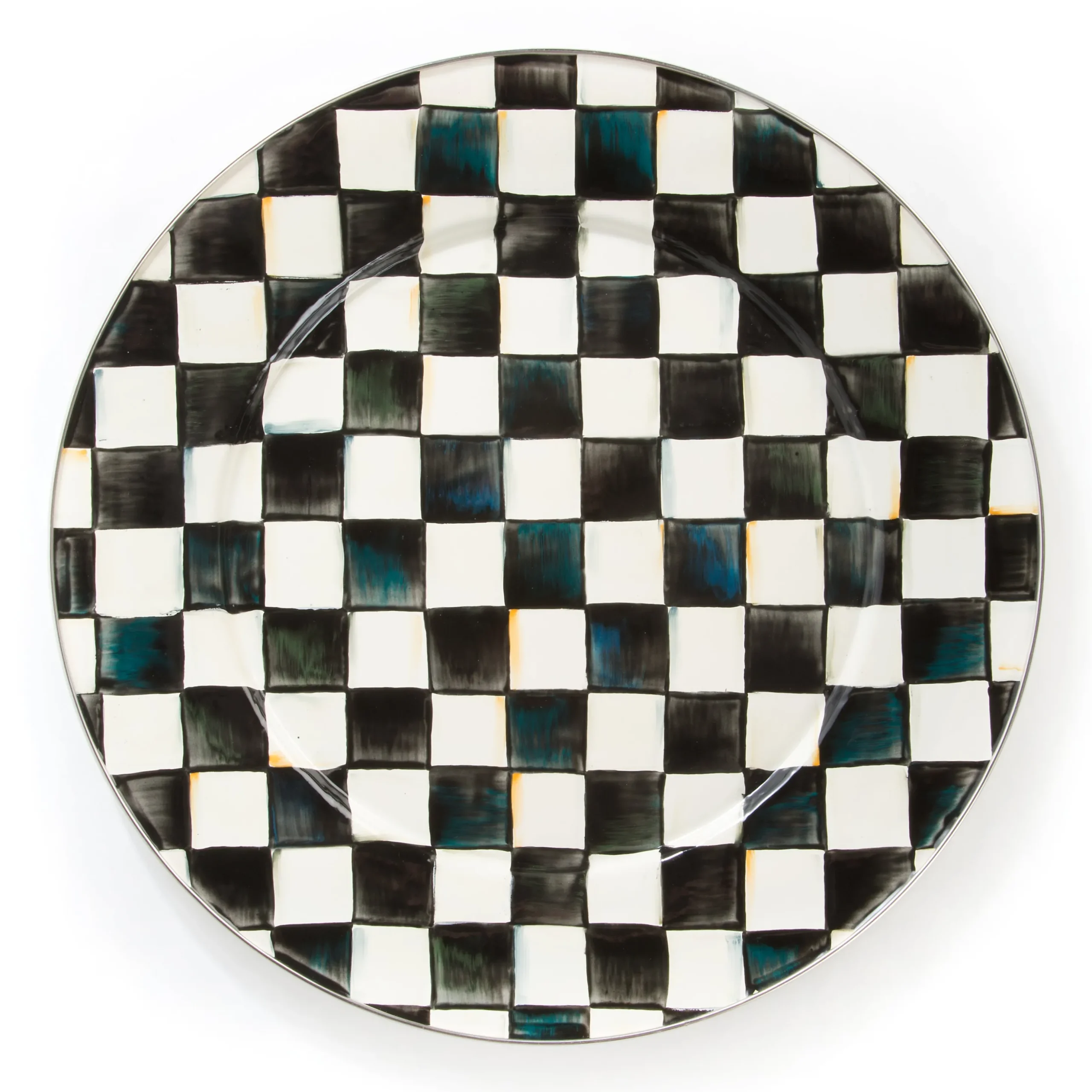 Courtly Check Serving Platter
