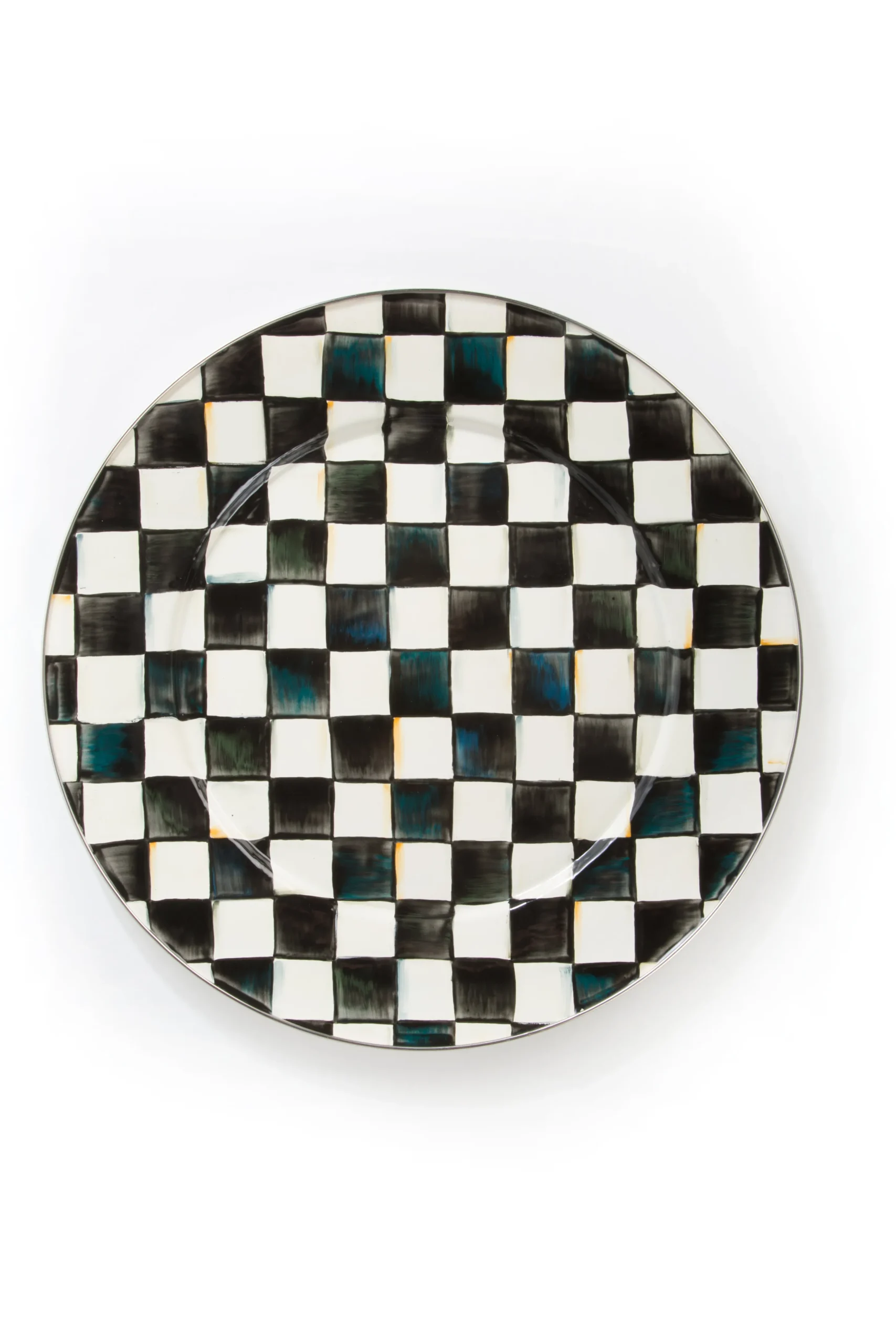 Courtly Check Serving Platter