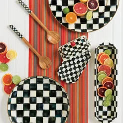 Courtly Check Serving Platter