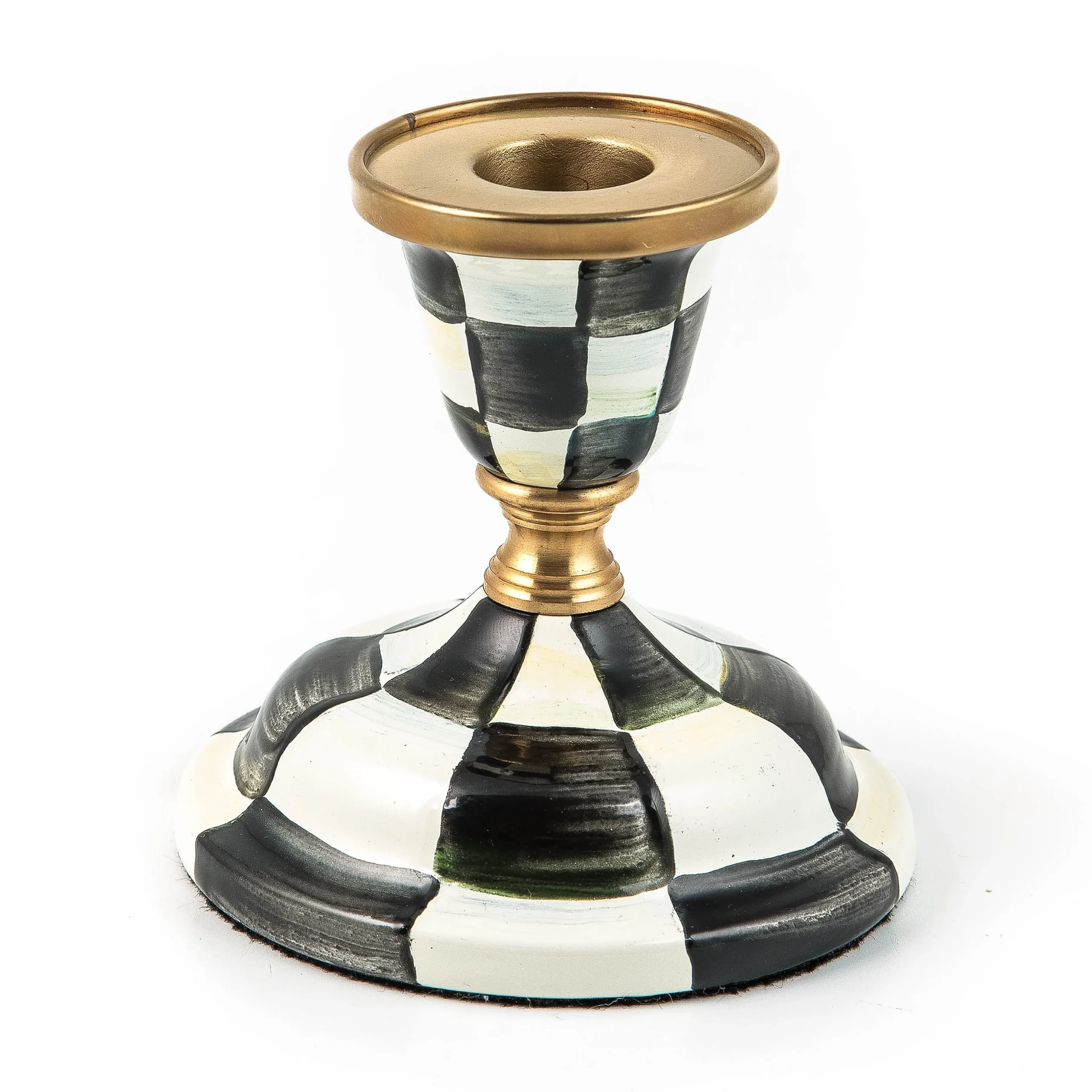 Courtly Check Short Candlestick