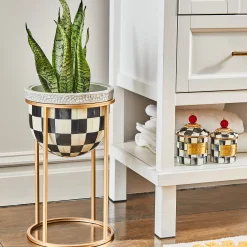 Courtly Check Short Plant Stand