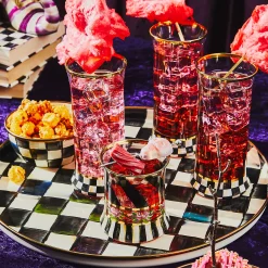 Courtly Check Shot Glass