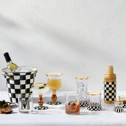 Courtly Check Shot Glass
