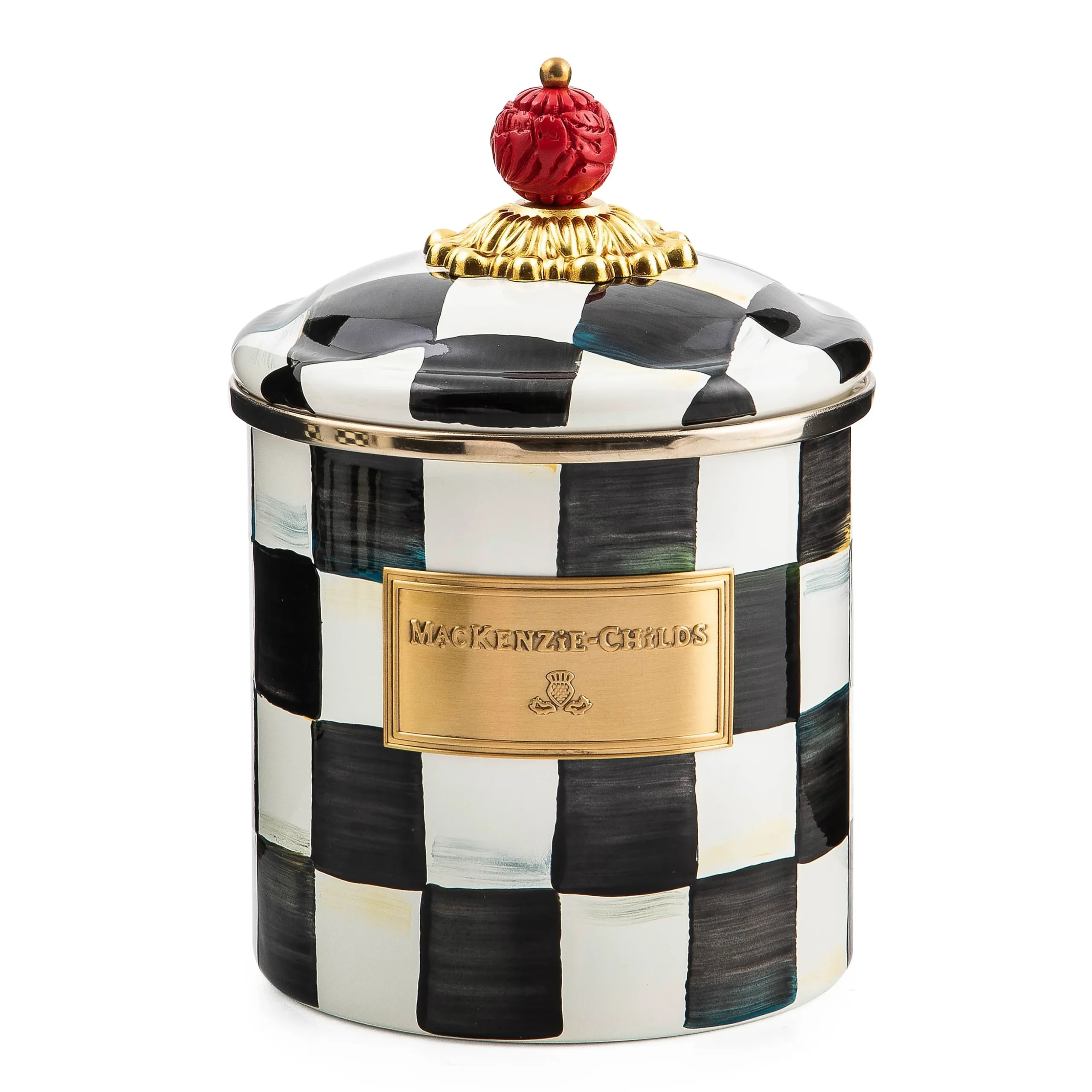 Courtly Check Small Canister