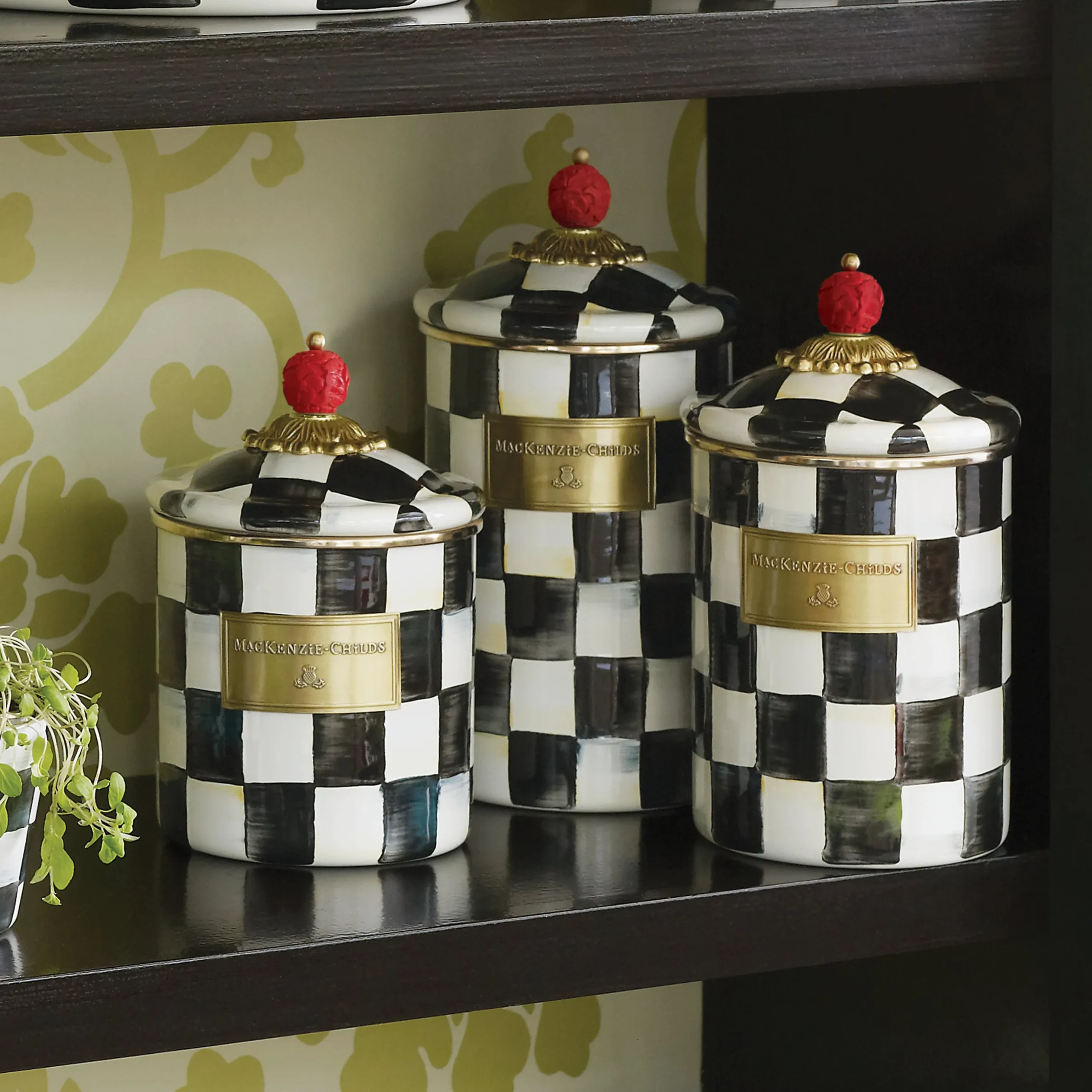 Courtly Check Small Canister