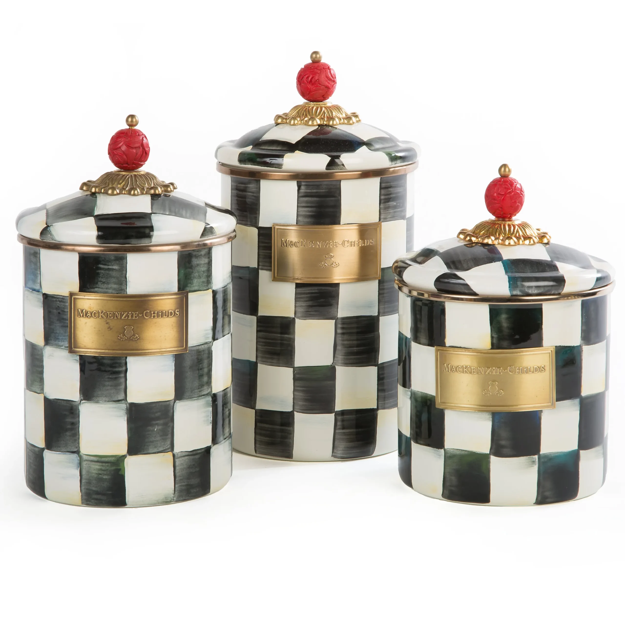 Courtly Check Small Canister