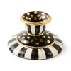 Courtly Check Small Ceramic Candlestick