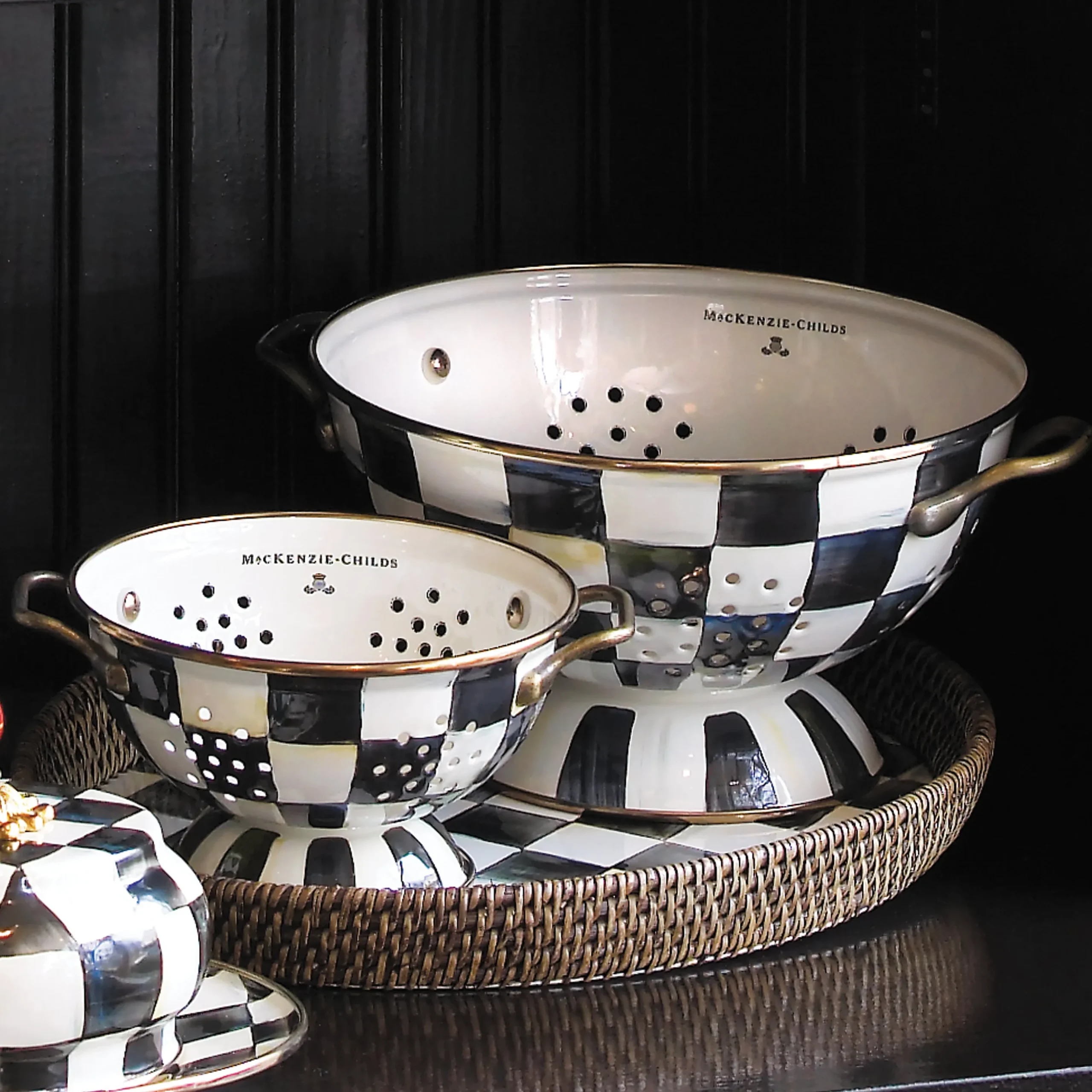 Courtly Check Small Colander