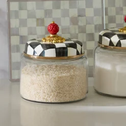 Courtly Check Small Kitchen Canister