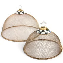 Courtly Check Small Mesh Dome