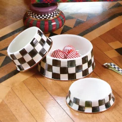 Courtly Check Small Pet Dish