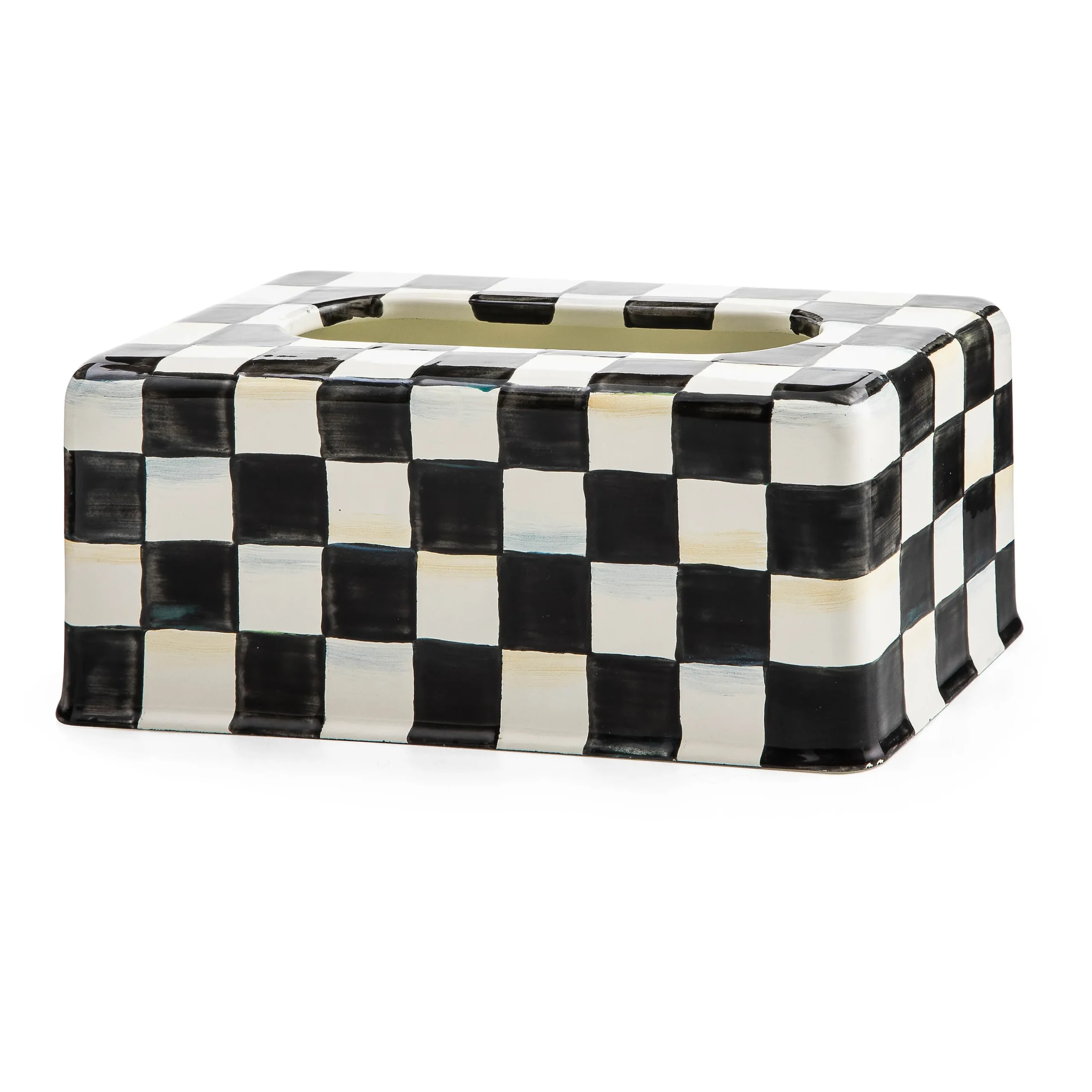 Courtly Check Standard Tissue Box Cover
