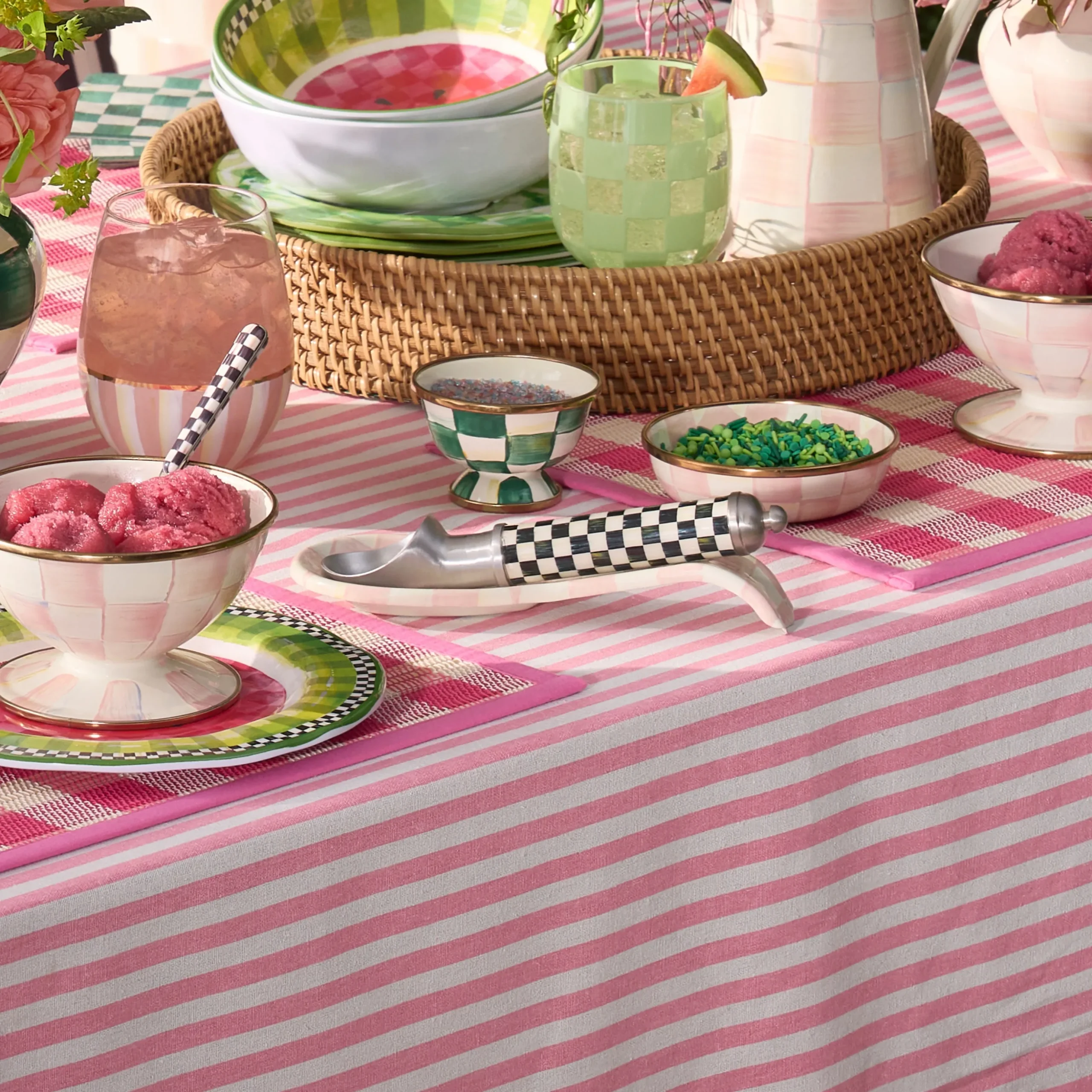 Courtly Check Supper Club Ice Cream Scoop