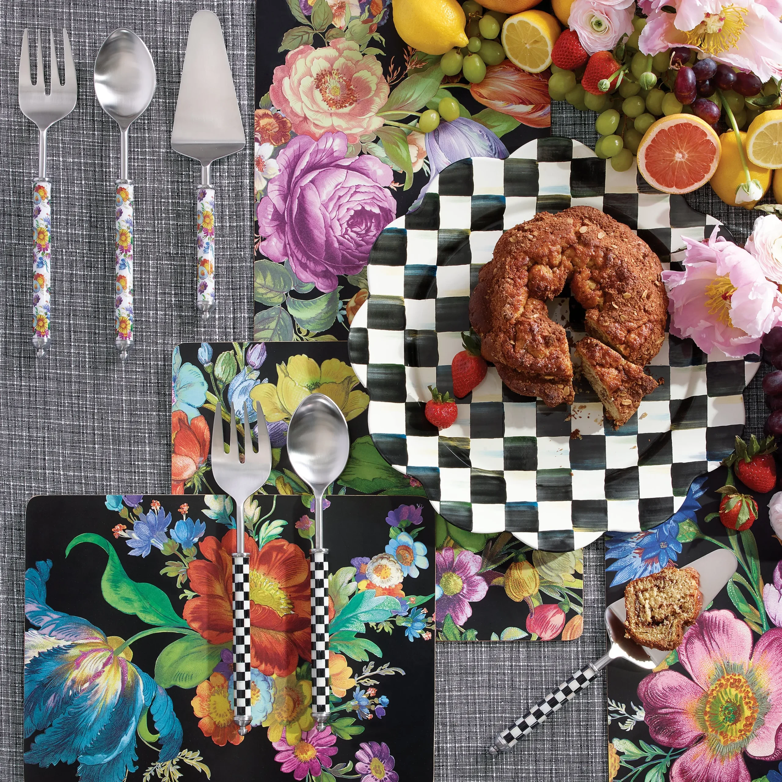 Courtly Check Supper Club Pie Server