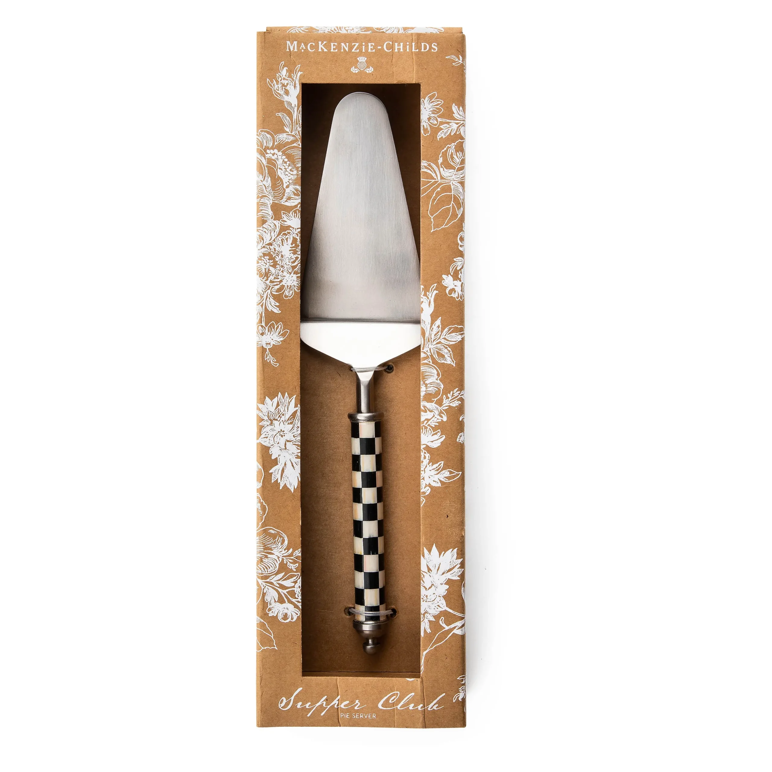Courtly Check Supper Club Pie Server