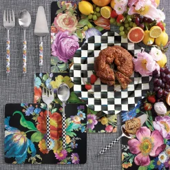 Courtly Check Supper Club Salad Serving Set