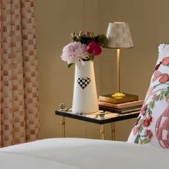 Courtly Check Tall Heart Vase