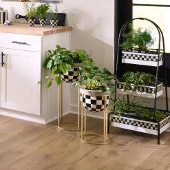 Courtly Check Tall Plant Stand