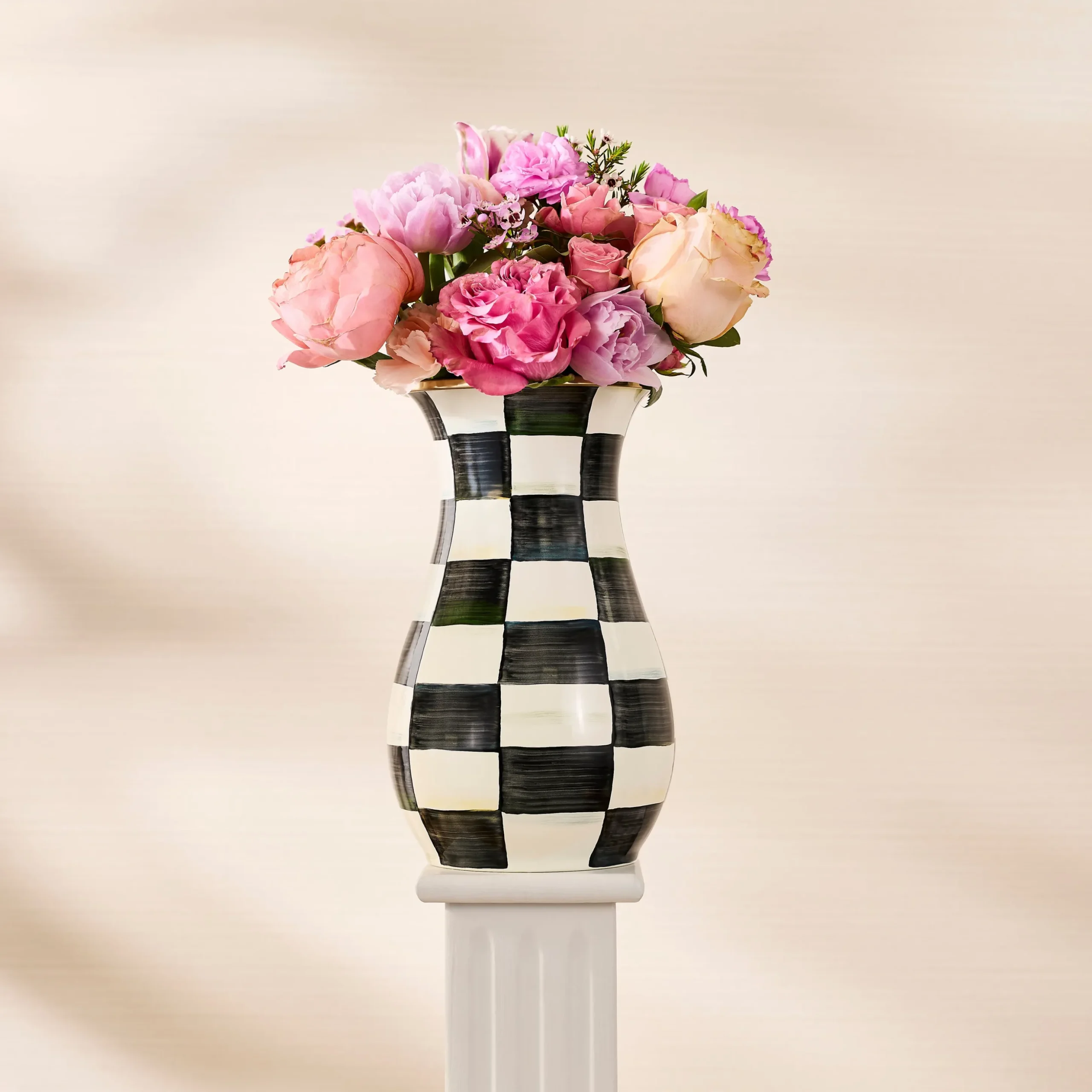 Courtly Check Tall Vase