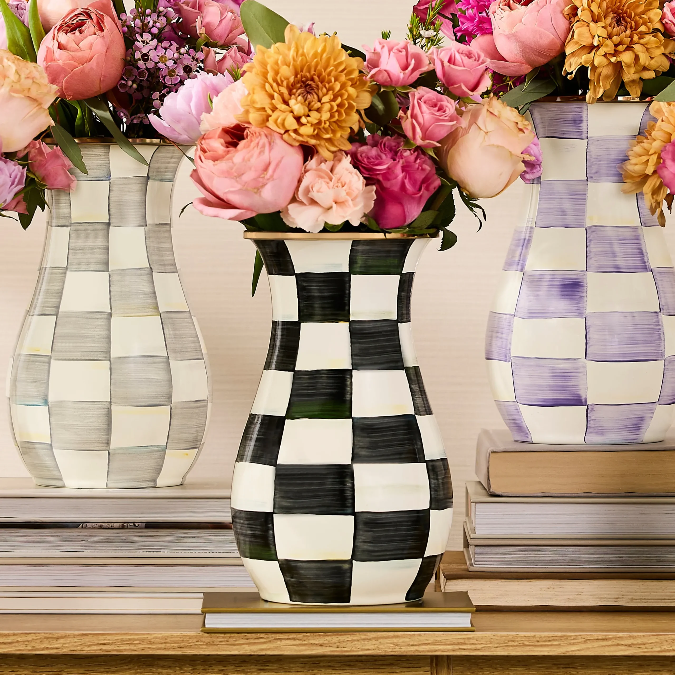 Courtly Check Tall Vase