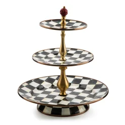 Courtly Check Three Tier Sweet Stand