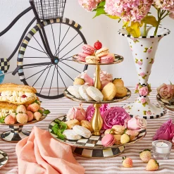 Courtly Check Three Tier Sweet Stand