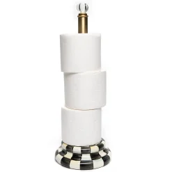 Courtly Check Toilet Tissue Storage