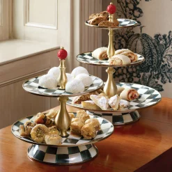 Courtly Check Two Tier Sweet Stand