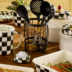 Courtly Check Utensil Caddy Set