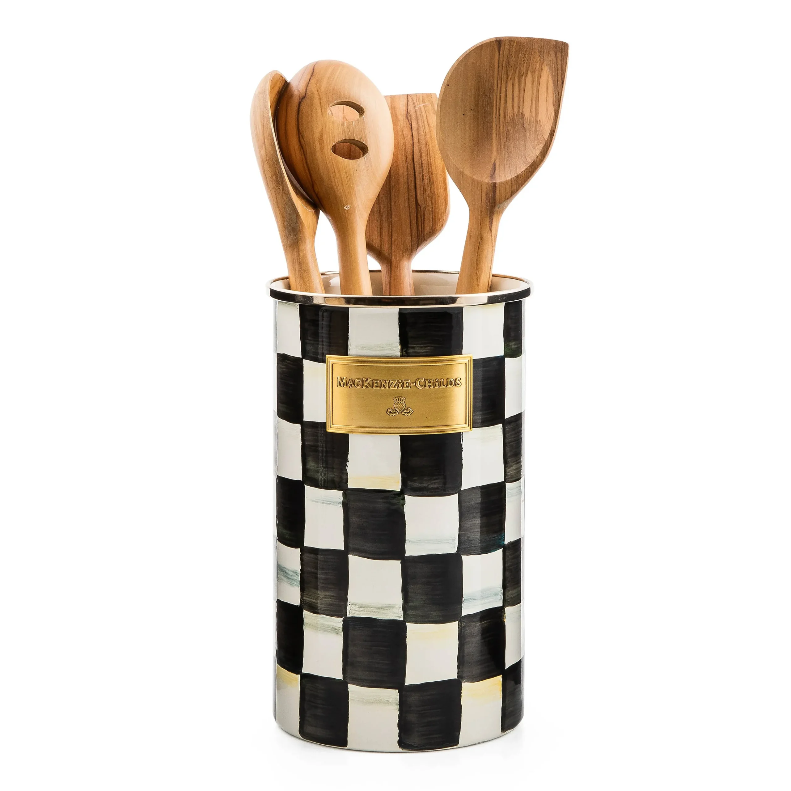 Courtly Check Utensil Holder