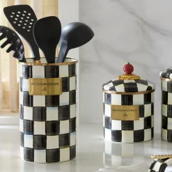 Courtly Check Utensil Holder