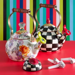 Courtly Check Whistling Tea Kettle
